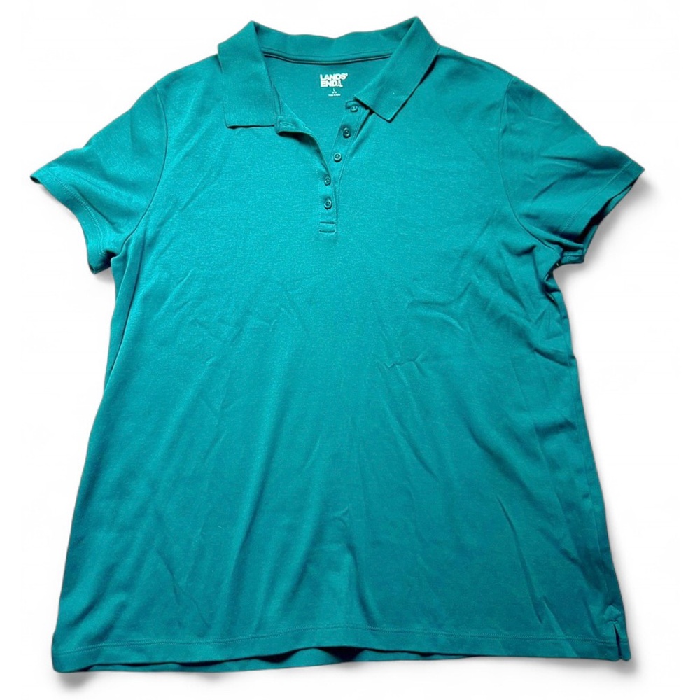 Teal Polo Shirt for Women